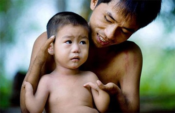 Nhung buc anh lay dong trai tim trong mua Vu Lan hinh anh