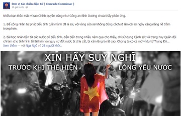 Cu dan mang keu goi yeu nuoc voi trai tim nong, cai dau lanh hinh anh