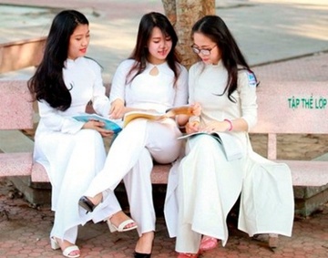 Anh chia tay tuoi hoc tro cua cac truong THPT thanh Vinh hinh anh