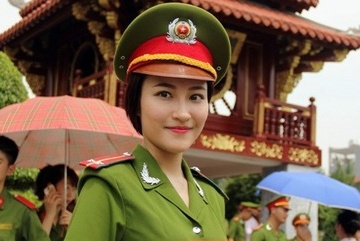 Nu thu khoa xinh dep noi tiep truyen thong gia dinh hinh anh
