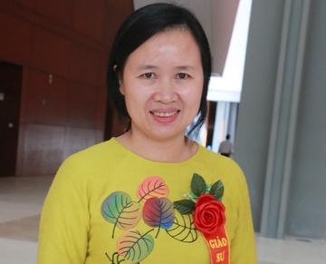Nu GS Toan: 'Dung bat ban tre an doi lam khoa hoc' hinh anh