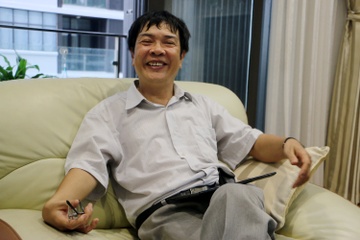 Thay cua GS Ngo Bao Chau va tam huy chuong dau tien hinh anh