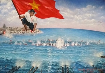 Lan toa bai van ve su hy sinh cua nguoi linh Gac Ma hinh anh