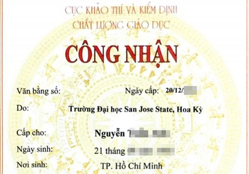 Van bang nuoc ngoai nao duoc Bo GD&DT cong nhan? hinh anh