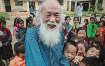 Gia dinh se dung tien vieng PGS Van Nhu Cuong xay truong vung cao hinh anh