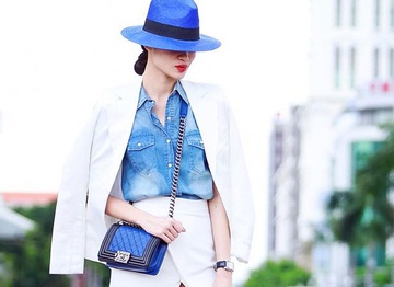 Street style cua BTV thoi trang Viet mac dep nhat lang mot hinh anh