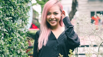 Quynh Nhu The Face: ‘Mat Hoang Thuy nhin ac nen de bi hieu nham’ hinh anh