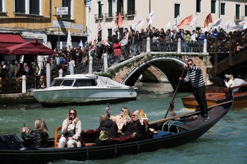 'Thành phố nổi' Venice đang chìm