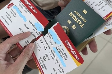 Xác minh nhân viên sân bay Phú Quốc xé vé máy bay khách Đài Loan