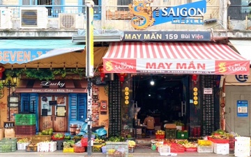 Quan bar o pho Tay Bui Vien thanh quay ban rau hinh anh