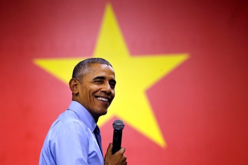 Tong thong Obama roi Sai Gon, ket thuc chuyen tham Viet Nam hinh anh