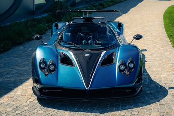 Cận cảnh siêu xe Pagani Zonda 760 Roadster Kunlun độc nhất thế giới