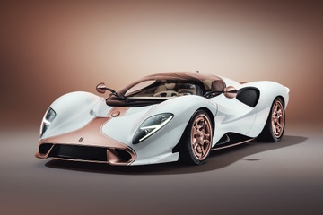De Tomaso P72 - sieu xe mang phong cach hoai co, gioi han 72 chiec hinh anh
