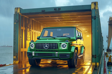 Mercedes-Benz de xuat giai phap cho cang thang thue quan My - chau Au hinh anh