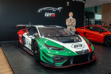 Lamborghini Temerario GT3 - siêu xe đua mạnh 550 mã lực