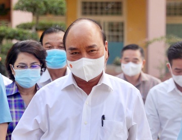 Chu tich nuoc: TP.HCM can day nhanh cao toc Moc Bai hinh anh