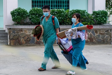 Ba Ria - Vung Tau cach ly nguoi ve tu TP.HCM ra sao? hinh anh