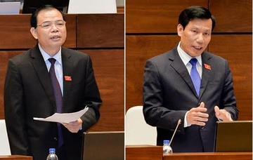 Hai bo truong nhan trach nhiem truoc Quoc hoi hinh anh