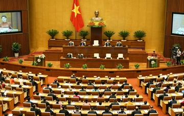 Ky hop thu 5 Quoc hoi khoa XIV khai mac sang nay hinh anh