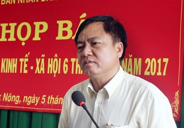 Binh Phuoc, Dak Nong ky luat nhieu lanh dao so hinh anh