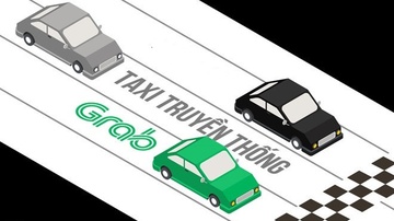 Khong canh tranh noi Grab, them doanh nghiep Viet rut khoi nganh taxi hinh anh
