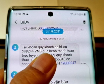 Khong mo tai khoan van nhan duoc tin nhan ngan hang hinh anh