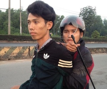 'Hiep si' Cu Chi xa than bat cau tac hinh anh