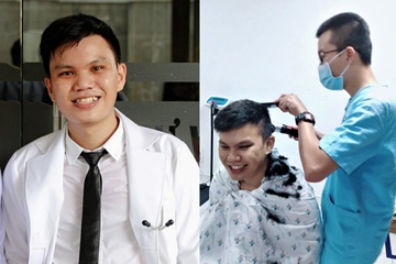 Bac si TP.HCM cat toc cho nhau truoc khi vao benh vien da chien hinh anh