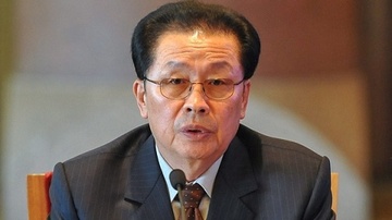 Trieu Tien noi chu re Kim Jong Un tham o, sa doa hinh anh