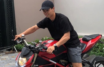 Cong Phuong lam xe om trong phim dam cuoi cua Dong Trieu hinh anh
