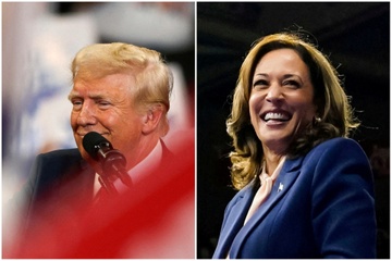 Ong Trump muon dieu tra nhieu ngoi sao ung ho ba Harris hinh anh