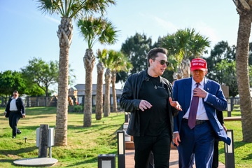 Nhin lai moi quan he 'tu ban thanh thu' cua ong Trump va Elon Musk hinh anh