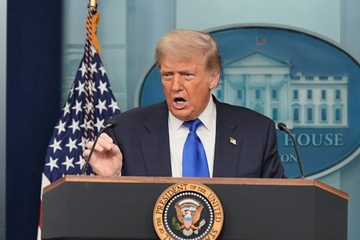 Ong Trump noi co the gia han thoi gian hoan ap thue hinh anh