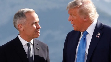 Ong Trump tuyen bo ap thue 35% voi Canada hinh anh