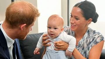 Ly do Meghan Markle khong dua con trai den London hinh anh