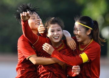 3 tran dau dua tuyen nu Viet Nam vao chung ket SEA Games 30 hinh anh