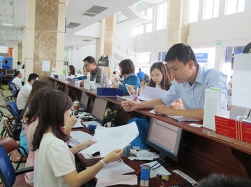 98% doanh nghiep Ha Noi khai nop thue qua mang hinh anh