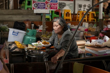 Canh the tham cua quan an, nha hang Thai Lan hinh anh