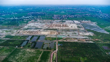 Cận cảnh khu đất gần 2.000 ha xây 'siêu sân bay' 121.000 tỷ đồng