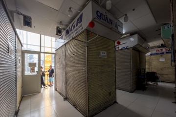 Đóng kiosk, trả mặt bằng khắp chợ Bình Tây, An Đông