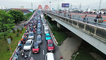 Thi cong cau Binh Trieu gay ket xe, TP.HCM tinh phuong an hinh anh