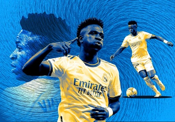 Vi the cua Vinicius tai tuyen Brazil hinh anh
