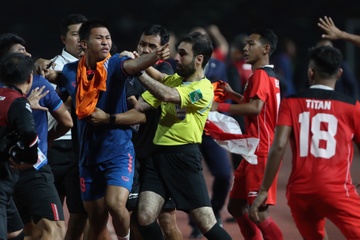 Indonesia va Thai Lan tao vet nho trong lich su chung ket SEA Games hinh anh
