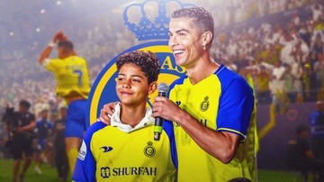 Con trai Ronaldo vo dich giai tre Saudi Arabia hinh anh