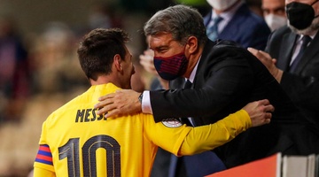 Messi cam ghet Laporta hinh anh