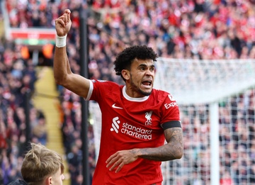 Liverpool ra giá 100 triệu euro cho Luis Diaz