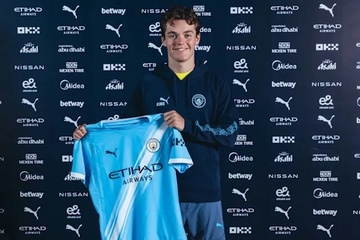 Manchester City có tân binh người Na Uy