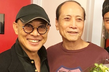 Anh Ly Lien Kiet ben cha vo 83 tuoi khien dan mang xot xa hinh anh