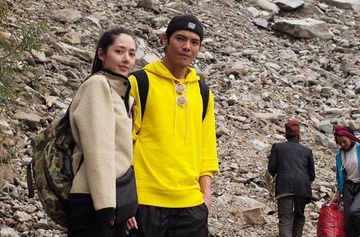 Dien vien Dai Loan huong trang mat som cung quy tu trum xa hoi den hinh anh