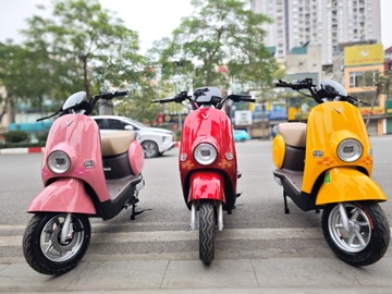 Hanh trinh tu 'xe dien hoc sinh' den doi thu ngang co xe tay ga hinh anh